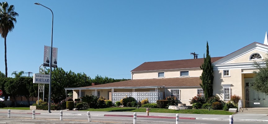 Spalding Mortuary on South La Brea Avenue in Los Angeles